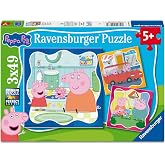 Ravensburger Peppa Pig 3x49 Piece Puzzle Set for Kids 5+