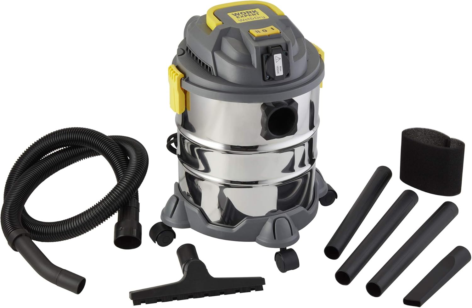 Super Saturday Work Expert Bagless Wet And Dry Vacuum Cleaner With 240V