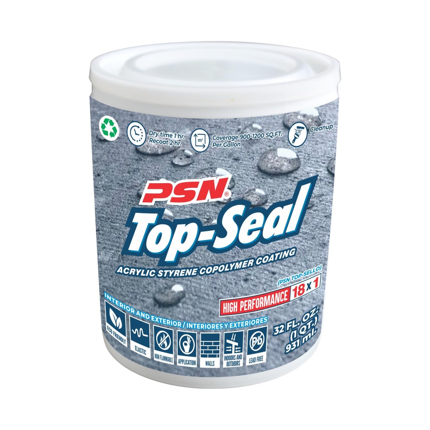 PSN Transparent Acryllic Stiren Sealant Top Seal