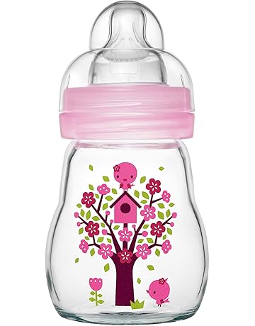 Bouteille Large Pour Bebe Nouveau Ne Anti Flatulence Anti Chute Avec Poignee Biberon En Verre Pour Bebe 240ml Biberon Verre Biberon Mam Gobelets Pour Enfants Librement Pliable Et Telescopique Le Repas De Bebe Biberons En