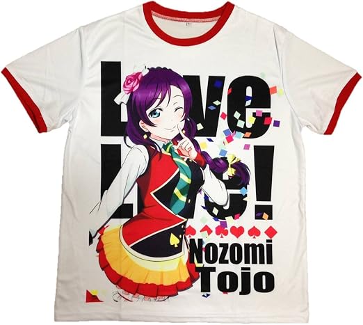Amazon ラブライブ ホワイト Tシャツ 劇場版 Sunny Day Song サニーデイソング 東條希 アニメ 萌えグッズ 通販