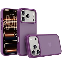EUMADOVE for iPhone 17 pro Case Translucent Matte
