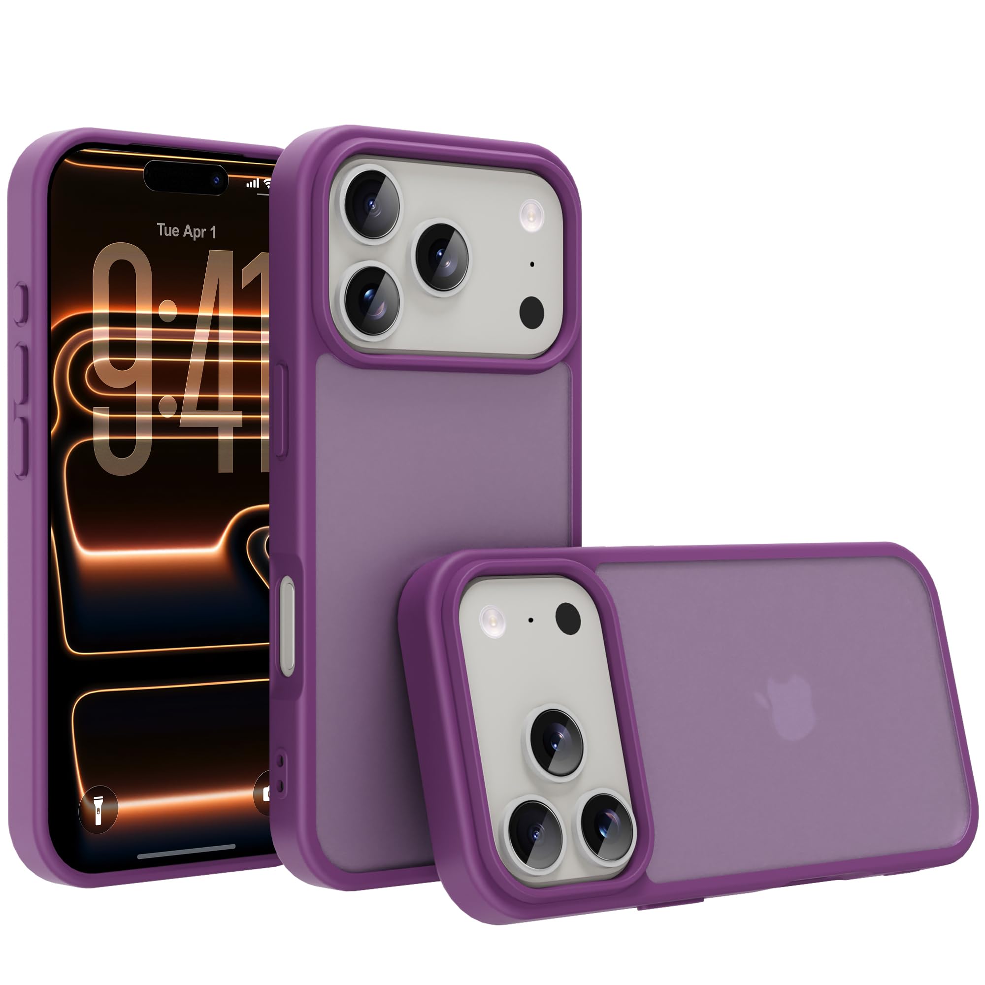 EUMADOVE for iPhone 17 pro Case Translucent Matte