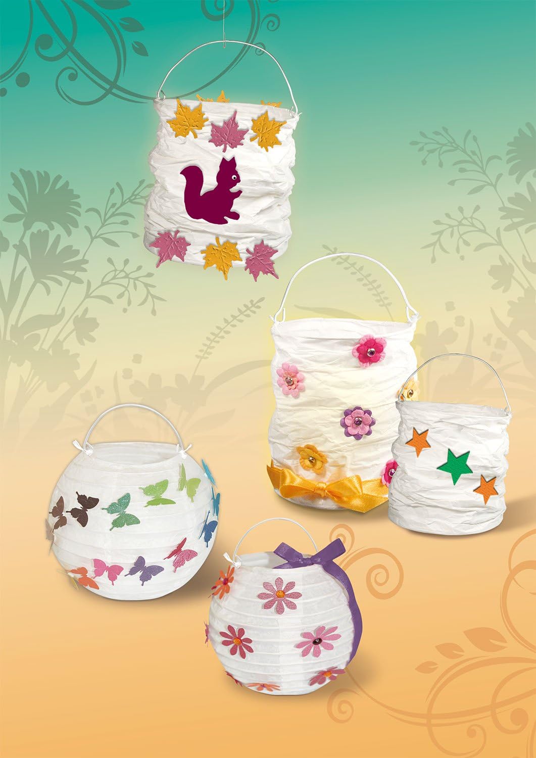 Ursus paper lantern, Weiß, 8 x 10 cm - Image 5