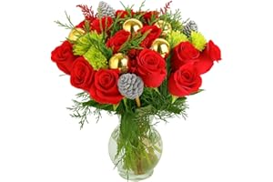 Noel in Vase | Fresh Flower Arrangement | Arabella Bouquets | Flowers for Delivery, Congratulations, Christmas