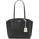 kate spade new york Suite Crossgrain Leather Large Open Tote Bag