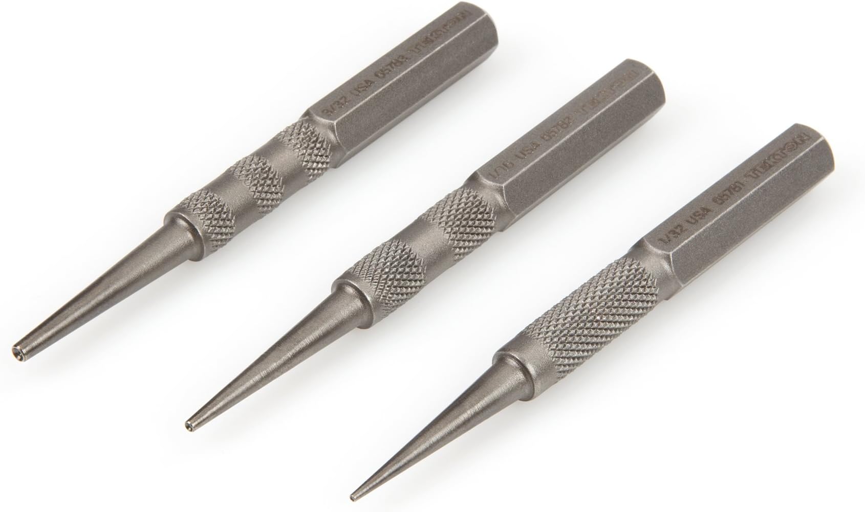 TEKTON Nail Sets, 3-Piece (1/32, 1/16, 3/32 in.) | 65787