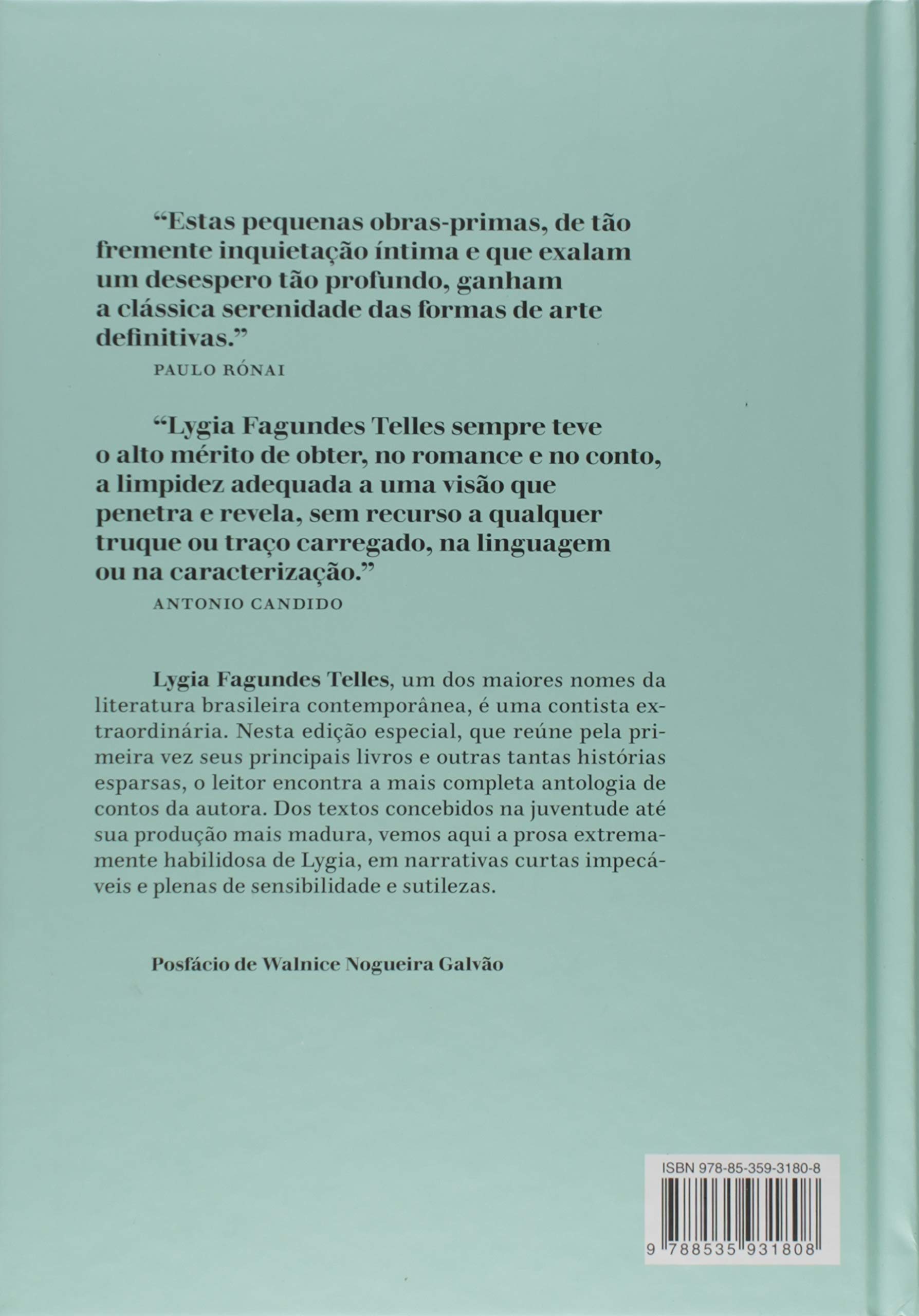 Livro 'Os contos' por Lygia Fagundes Telles