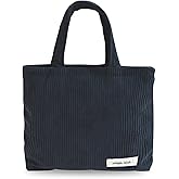 Wudygirl Makeup Bag Travel Cosmetic Bag for Women Small Makeup Pouch with Handle Zipper Cosmetic Pouch Handbag Aesthetic (Navy Blue)