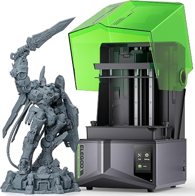 ELEGOO Saturn 4 12K Mono LCD Resin 3D Printer 218x122x220 mm