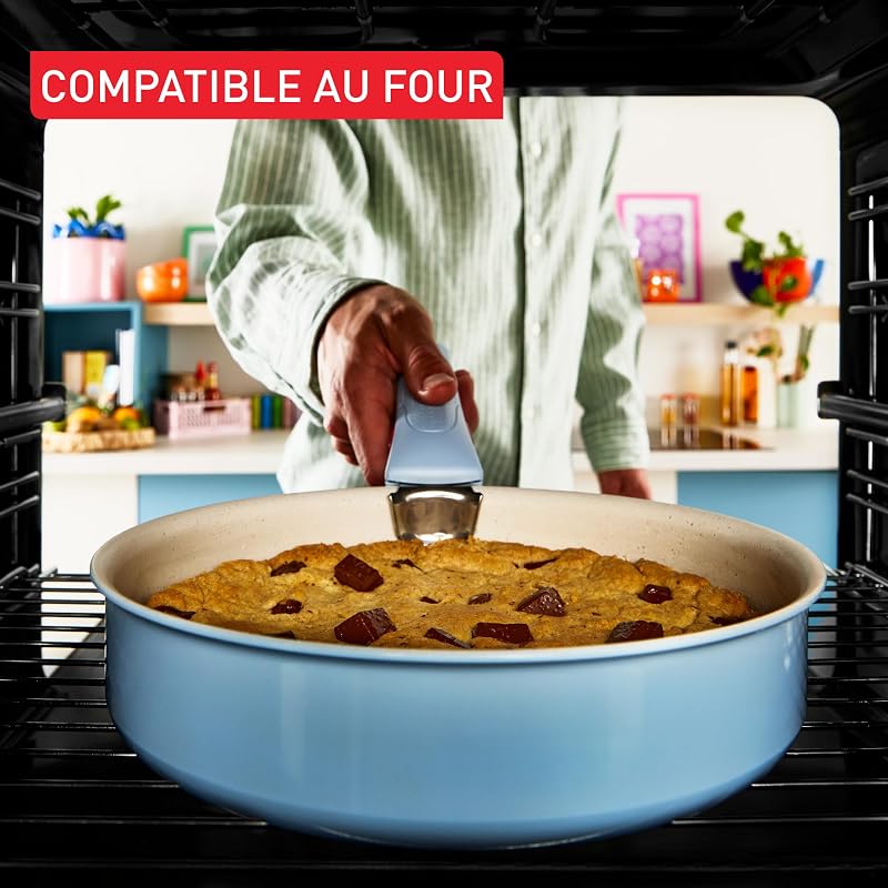 Ingenio Serenity - Batterie de cuisine 4 pièces avec poignée amovible