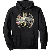 Batman 80th Anniversary Shield Logo Pullover Hoodie