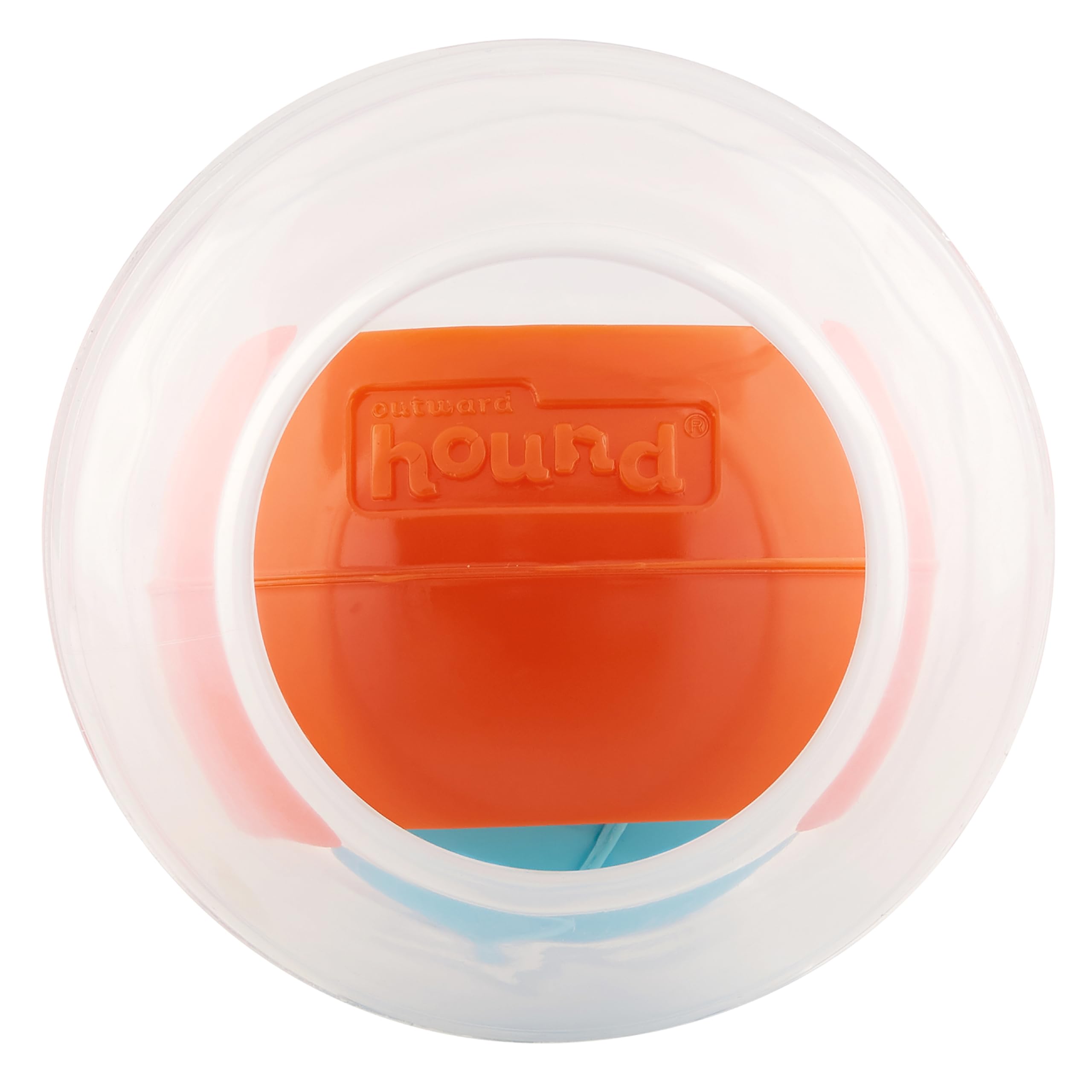 Outward Hound Nina Ottosson Topsy Treat Ball Dog Puzzle Interactive Treat Puzzle Dog Enrichment Dog Toy, Level 1 Beginner, Orange — image 1