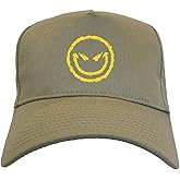 Tcombo Evil Smile - Badass Emoticon Youth 5-Panel Snapback Hat