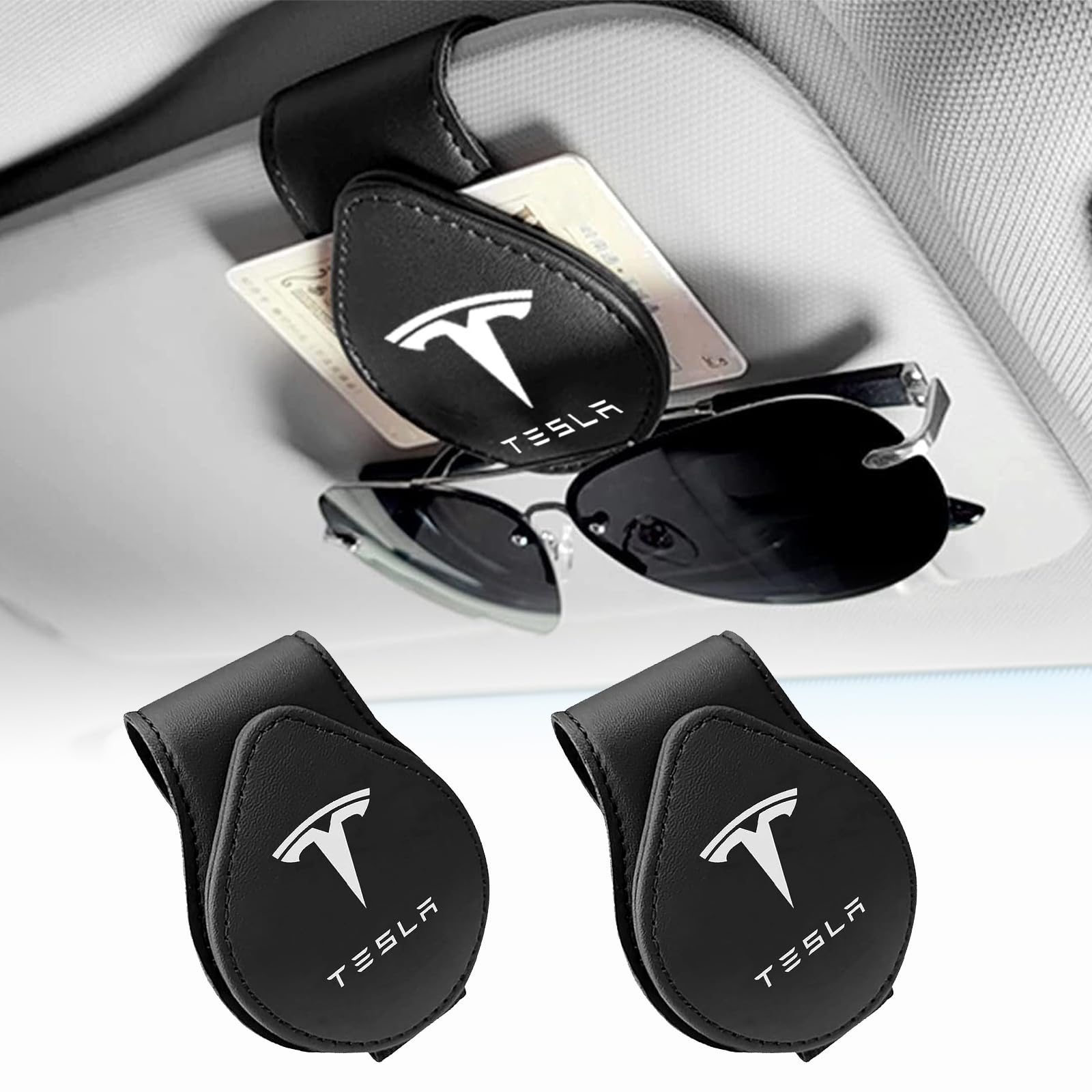 2 Pack Seat Gap Filler Organizer Compatible For Tesla Model 3 Y X S Car - View #10