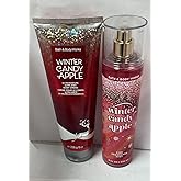 Bath and Body Works Winter Candy Apple Ultra She Body Cream & Fine Fragrance Mist Set 2018