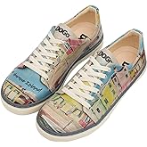 DOGO Vegan Leather Sneakers for Women - Handmade and Unique Fashion Sneakers for Women