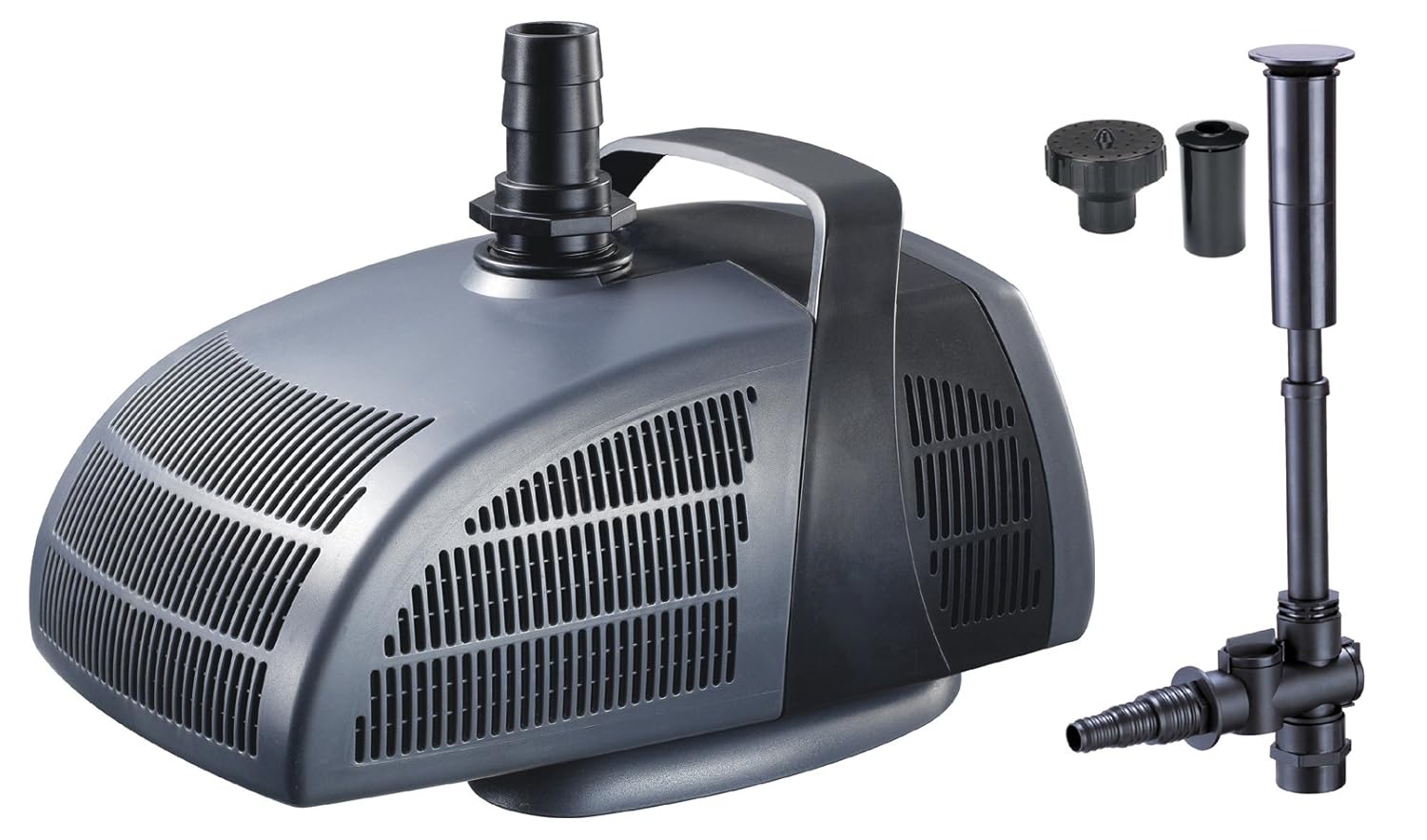 Jebao Submersible Water Pond Pump with Fountain Attachments 4000L/h 