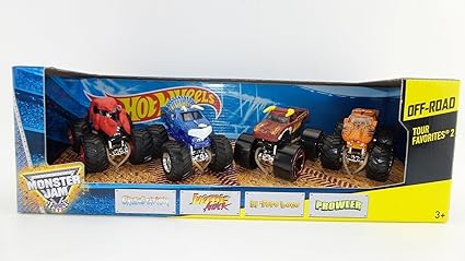 hot wheels monster jam tour favorites