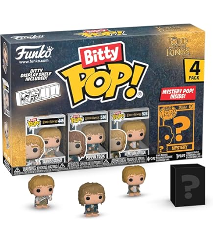 Funko Bitty Pop! GoT - Tyrion 4pkE una Mini Figura Misteriosa a Sorpresa - 0.9 Inch (2.2 Cm) - Game Of Thrones da Collezione - Ripiano Espositivo Impilabile Incluso - Idea Regalo