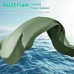 Shilucheng Tencel Sheets 4 Piece, 100% Eucalyptus