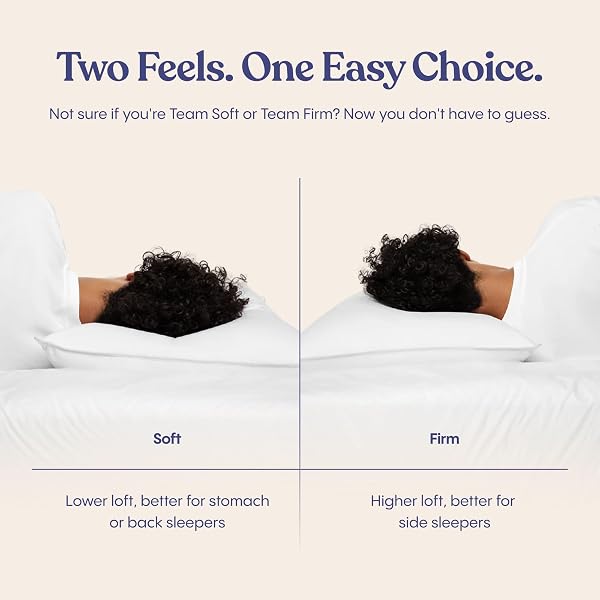 FLUFFCO ZEN FLUFF™ DOWN ALTERNATIVE BED PILLOW – LUXURY HOTEL QUALITY – 300 TC COTTON SHELL – PILLOWS FOR SIDE, BACK, AND STOMACH SLEEPERS – MADE IN USA – STANDARD/QUEEN SIZE 20″ X 28″, 1-PACK, SOFT