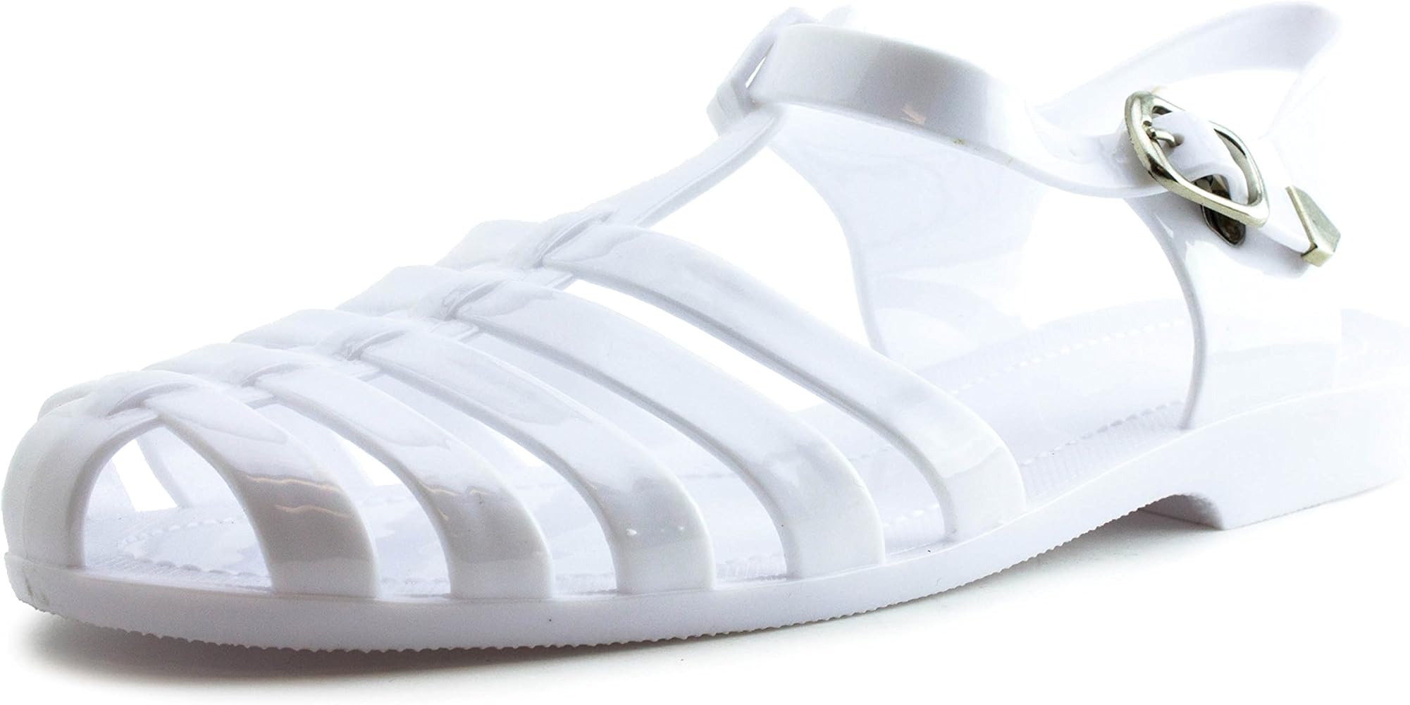 womens white fisherman sandals