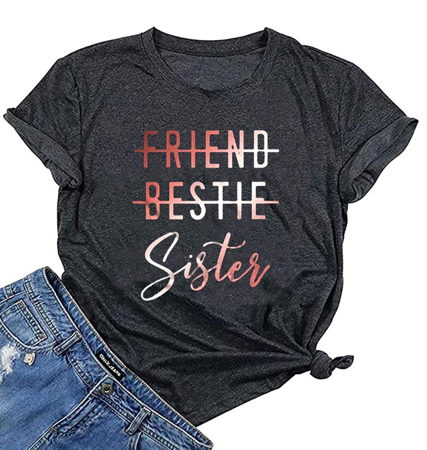 Buy Friend Bestie Sister Shirts for Women Girl's Trip T Shirt Graphic