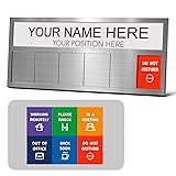 Name Plate for Desk& Office Door Sign, 6 Options Do