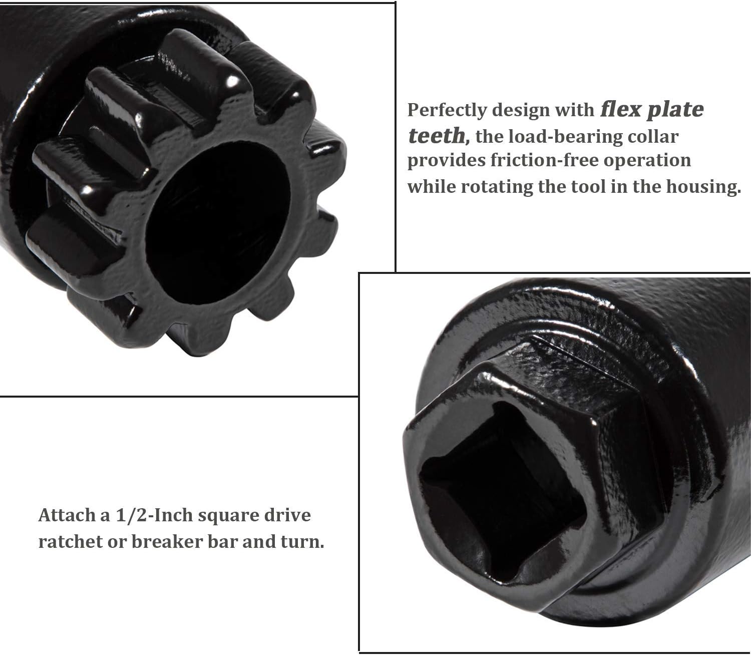 Crank/Flywheel Turning/Barring Tool for 20082018 Volvo Trucks D11 D13