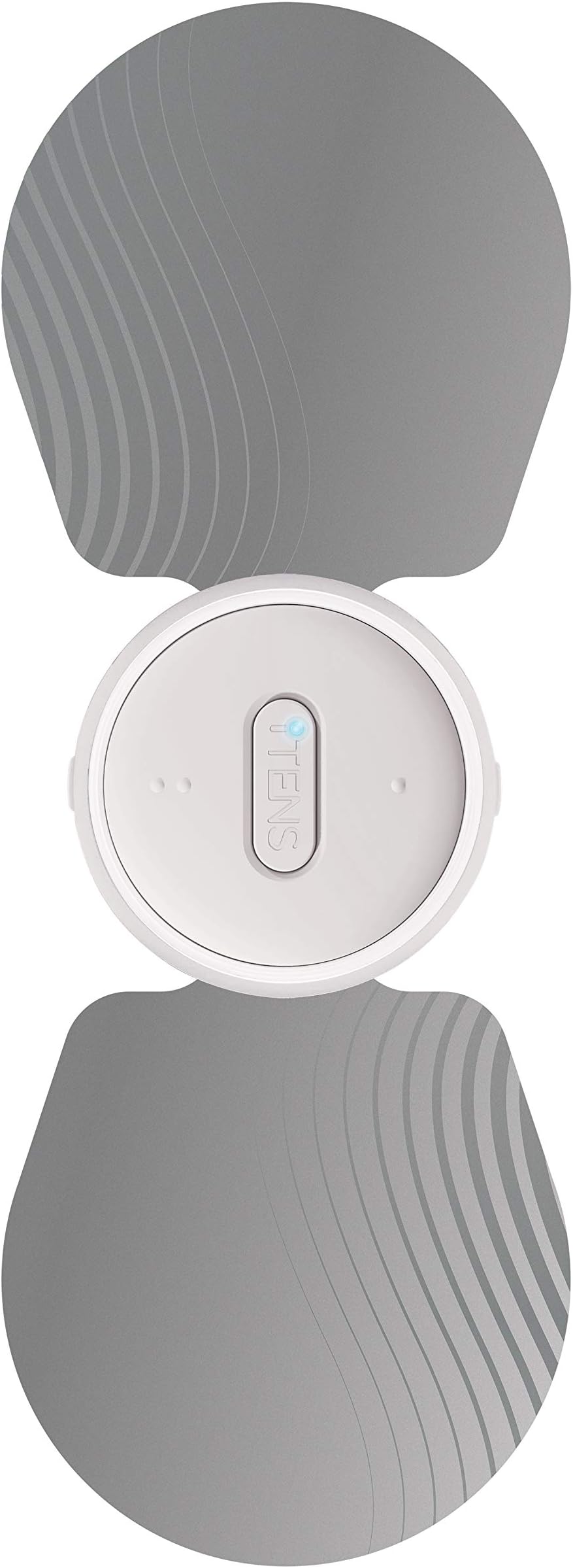 Wireless TENS Unit Stimulator by iTENS โ Bluetooth Enabled TENS Device with Free App, for Back Pain, Knee Pain, and Other Joint Relief. Patented Mechanical Wings and Rechargeable Battery - Large,Grey