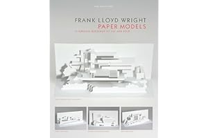 Frank Lloyd Wright Paper Models: 14 Kirigami Buildings to Cut and Fold (paper folding, origami)