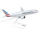 Daron Skymarks American Airlines Boeing 787 8 1/200 | Daron Officially Licensed, 1:200 Scale Replica, Snap-Fit, Display Stand, injection-molded