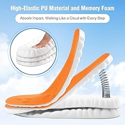 4D Cloud Soles for Men - Soft Memory Foam