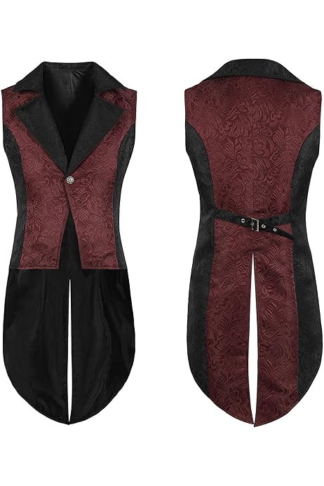 Disfraz Motero Hombre Chaleco Medieval Para Hombre Estilo