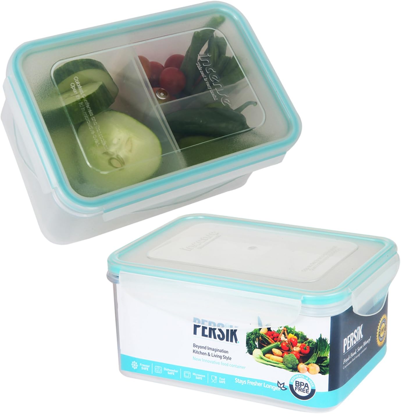 PERSIK Bento caja de fiambrera niños - pequeña comida de ...