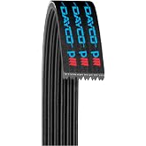 Dayco 5060925 Serpentine Belt , Black | Replaces 6K926 12569591 12588413 24505853 24507294 PQR500330 25212-2C001 3W33-8620-AB 7H23-8620-AA 8L8E-8620-BA K060923.