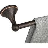 Ntipox Antique Bathroom Towel Bar Oil Rubbed Bronze, 24 Inch Towel Racks for Bathroom Wall Mounted,Bathroom Towel Holder Bronze,Home Decor Towel Rod