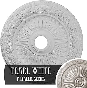 Ekena Millwork CM23BEPWS Bellona Ceiling Medallion, 23 5/8"OD x 3 5/8