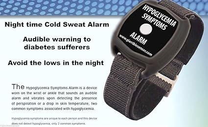 Giant Biosensor Hipoglucemia Alarma Reloj