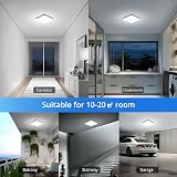 Combuh 30W LED Motion Sensor Ceiling Light 6500K IP56 Porch Hallway view 5