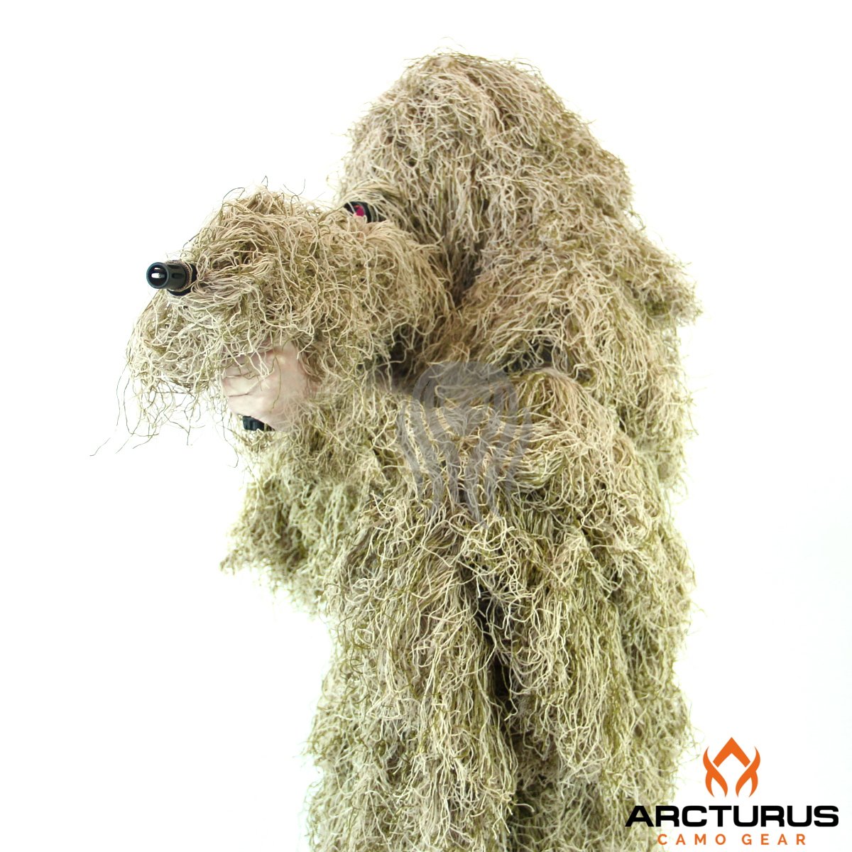 Ghost Ghillie Suit By Arcturus Camo - Advanced 3D Camo Dry Grass Extra Large 21 714XEVFrMrL
