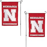 Desert Cactus University of Nebraska UN Garden Flag – 19 x 12 inch Nebraska Cornhuskers Banner, For Outdoor Display and Events (Design C)