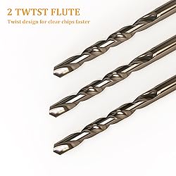 M MIMHOOY 2Pcs M35 Cobalt Drill Bits 10mm Drill Bit