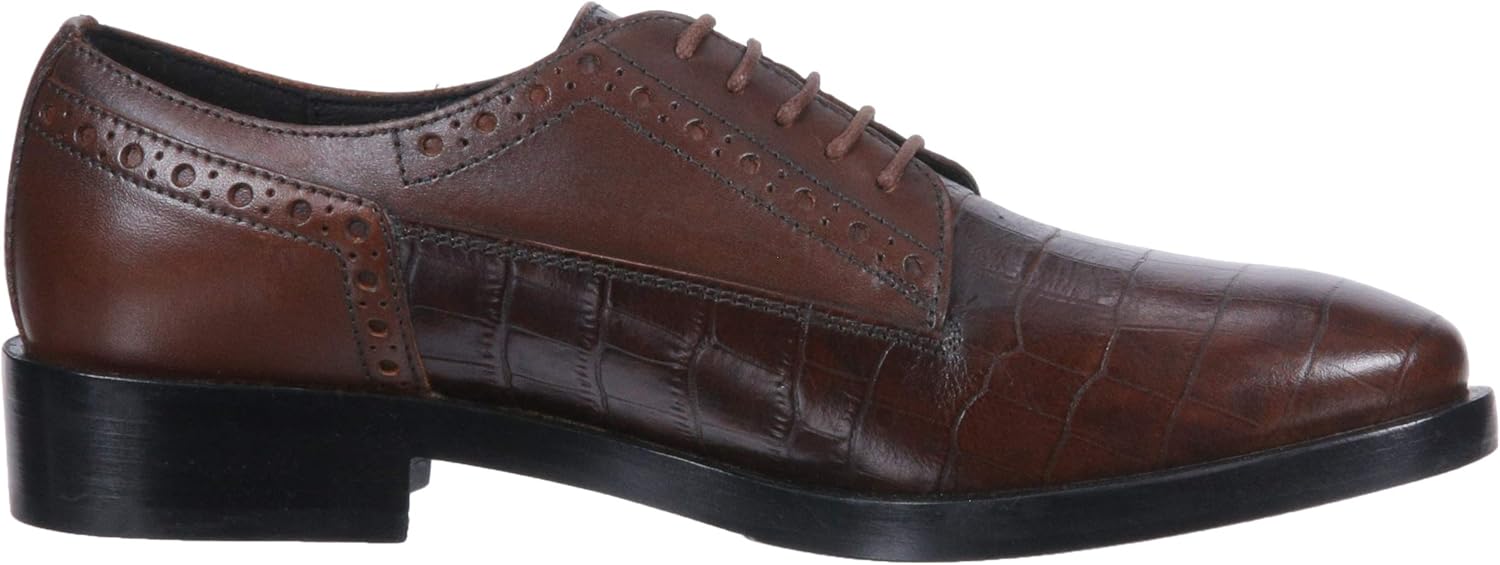  | Geox Women's Brogue 11 Croc Embossed Dress Shoe Oxford | Oxfords