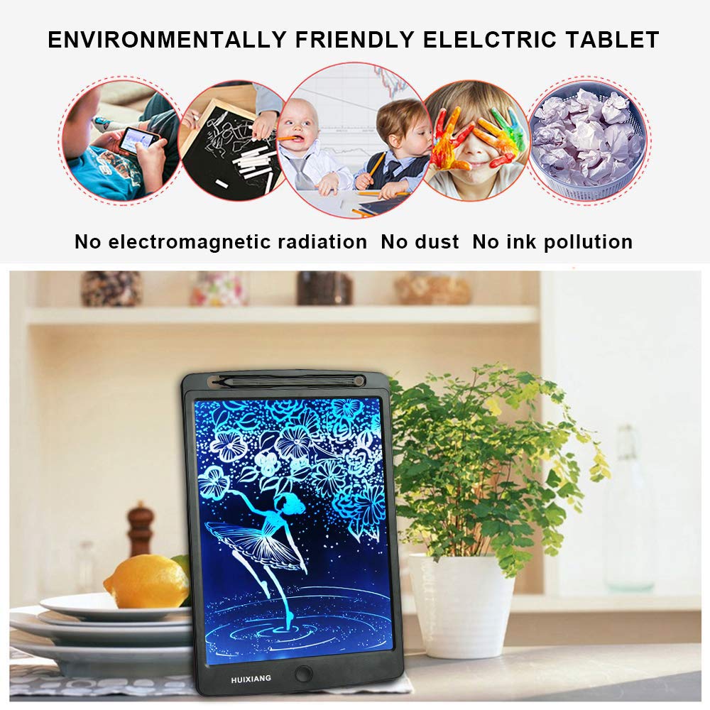 LCD Writing Tablet 10 Inch Color HUIXIANG Electronic Drawing Board