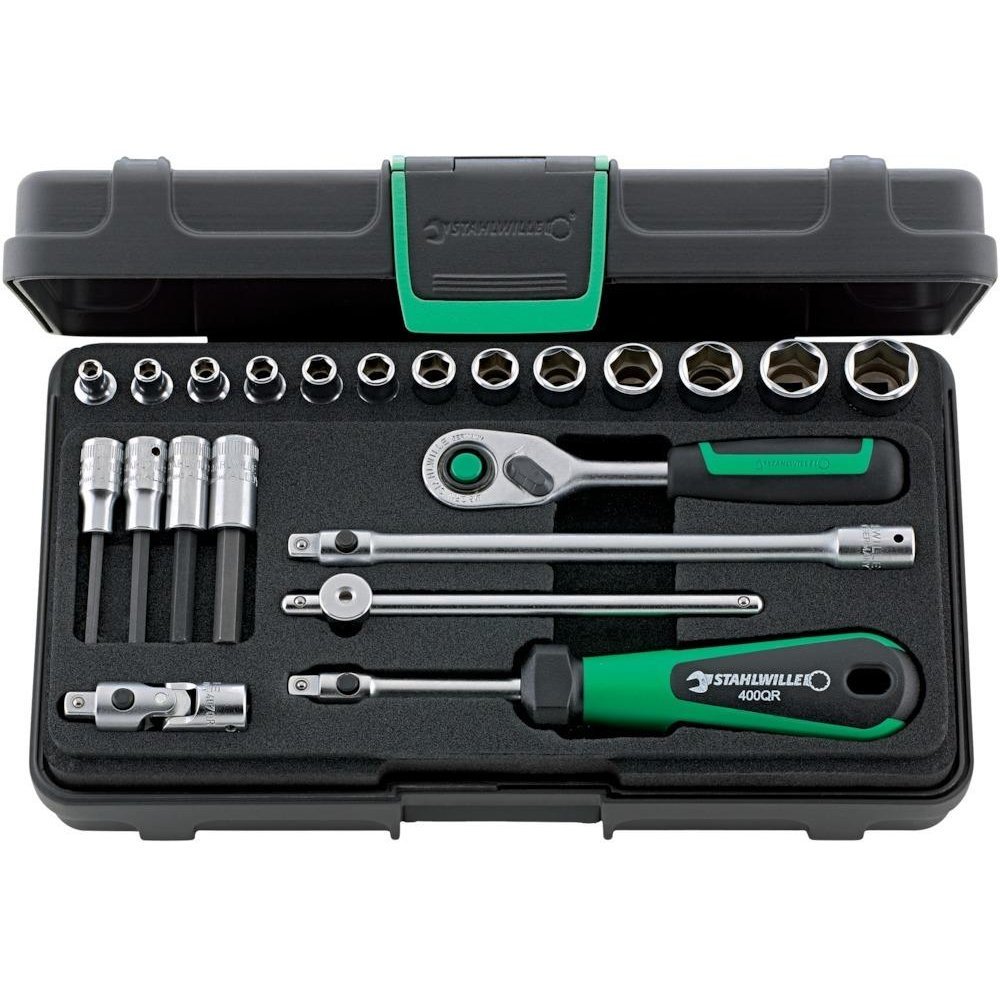 JUEGO COMPLETO DE Llave DE Vaso 1/4" - 40/44/17/5QR KN