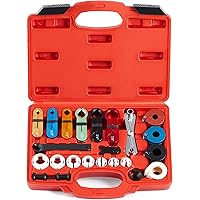 Orion Motor Tech Master Quick Disconnect Tool Set, 25pc Line Disconnect Tool Kit for A/C Fuel & Transmission Systems, Fuel Li