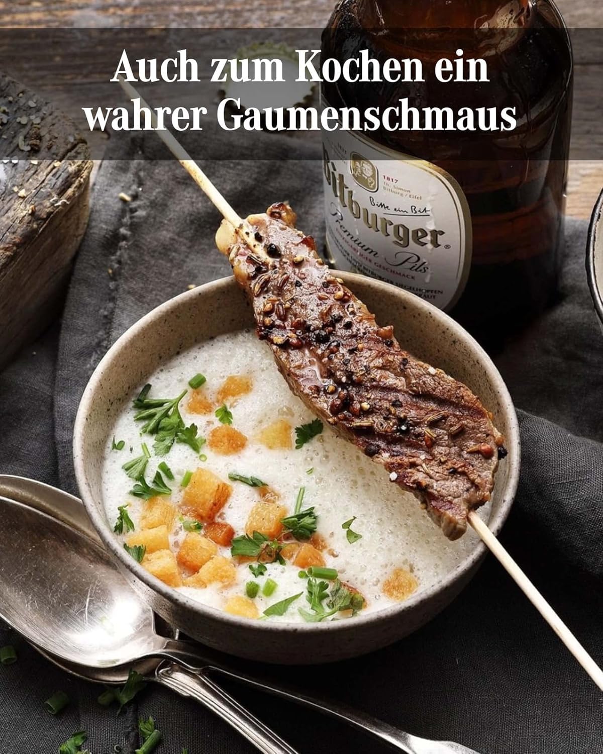 BITBURGER® Premium Pils | Partyfass mit Zapfhahn (1x 5l) | Hopfenbetonter Pilsgenuss | Aus Besten Hopfensorten | Nach Deutschem Reinheitsgebot Gebraut 4