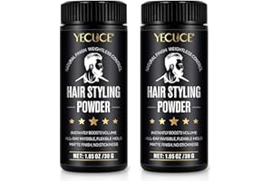 NIFEISHI Texture Powder for Men, (1.05oz of 2Pack) Hair Styling Powder for All Hair Types, Easy to Apply, Natural Matte Hairstyle, Texturizing and Volumizing, High Hold